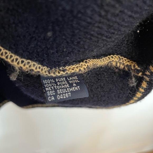 Vintage Mat 100% pure wool Women's nordic cardigan Sweater size medium - Picture 5 of 6